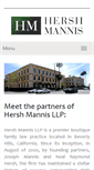 Mobile Screenshot of hershmannis.com